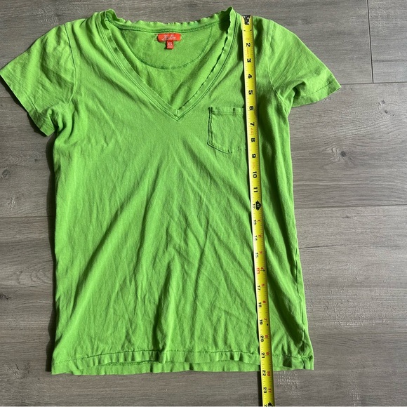 Hi-Line basic tshirt - size XS - green - Picture 2 of 4